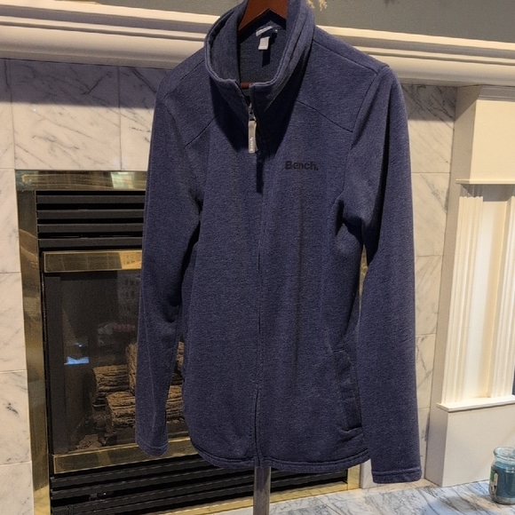 Bench Blue Textured Jacket - Picture 3 of 5